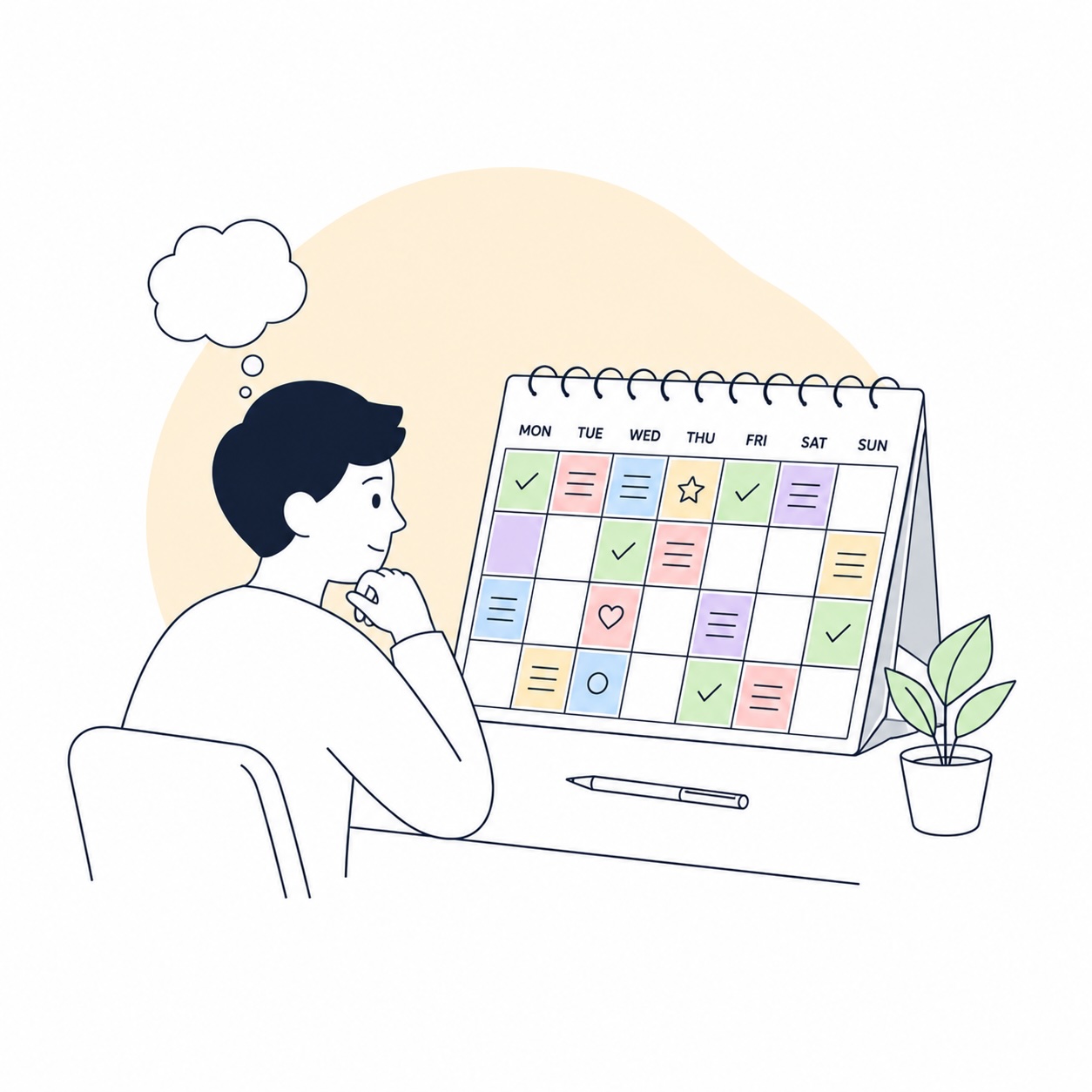 4 Visual Calendars That Make Time, Payments, and Deadlines Easier to See With ADHD